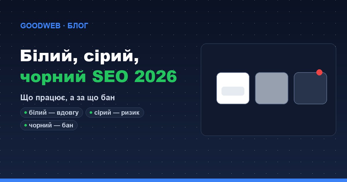 Белые, серые и чёрные методы SEO в 2026